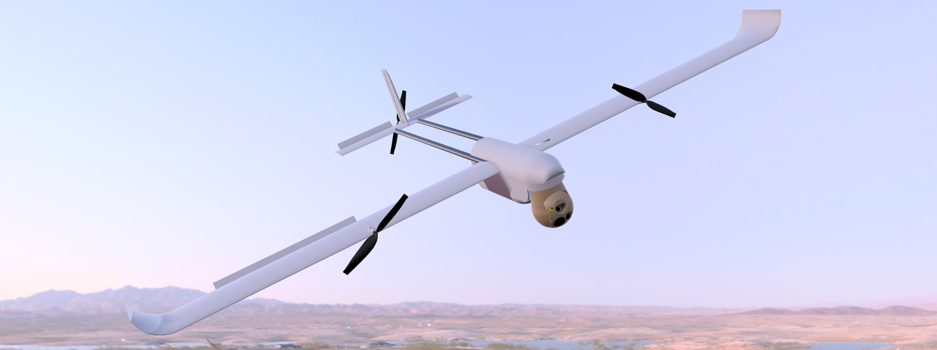 用于监视的垂直起降无人机